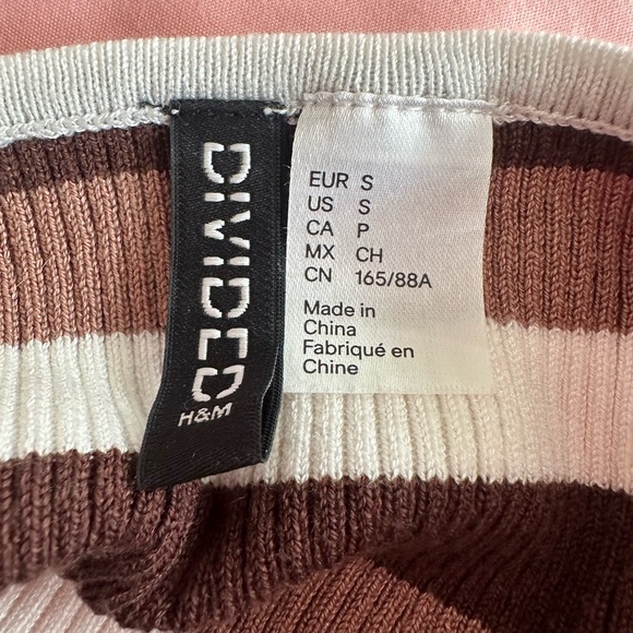 H&M- Striped halter top - Picture 3 of 3